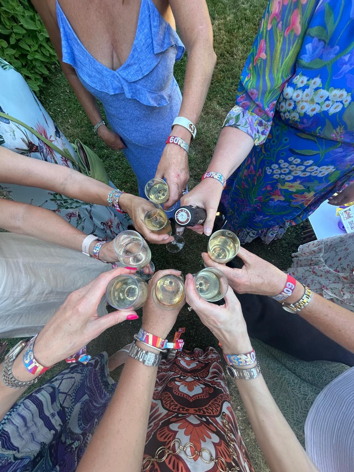 Sunset aperitifs on the terrace